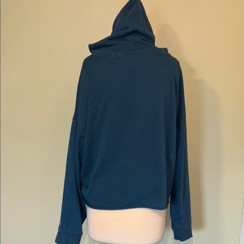 CHAMPION Women's Blue Hoodie Tops size XL - Picture 5 of 8